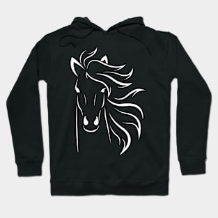 Horse lover gifts Fitted Summer & Vintage - T-Shirt Hoodie